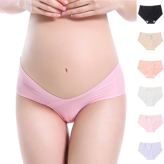 QSXADF Maternity Undershorts Pregnancy Postpartum Panties Comfortable Casual Solid Maternity Low Waist Women Shorts Ladies Shorts Women Summer Shorts