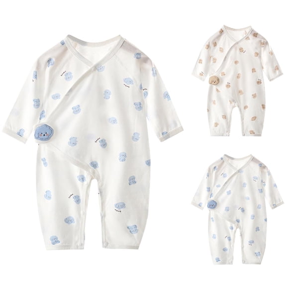 QSXADF Newborn Bodysuits Infant Girls Rompers Graphic 1 Piece Lightweight Summer Soft Infant Outfits