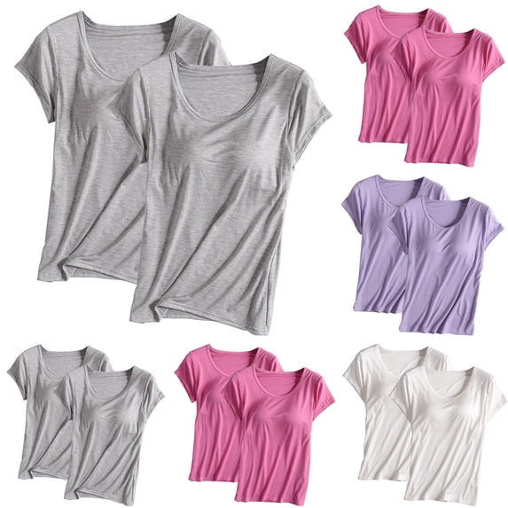 QSXADF Pajama Tops For Women Sleep Shirt Pajama Shirt Sleeveless Crew Neck Lightweight Super Soft Women Summer Pajamas Soft Loungewear