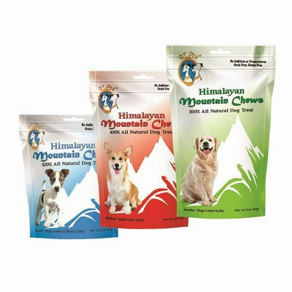 QT DOG 3520 Jumbo Himalayan Mountain Chew