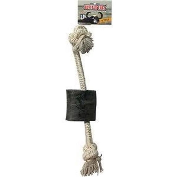 QT Dog Buffalo Horn Rope Toy for Dogs
