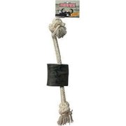 QT Dog Buffalo Horn Rope Toy for Dogs