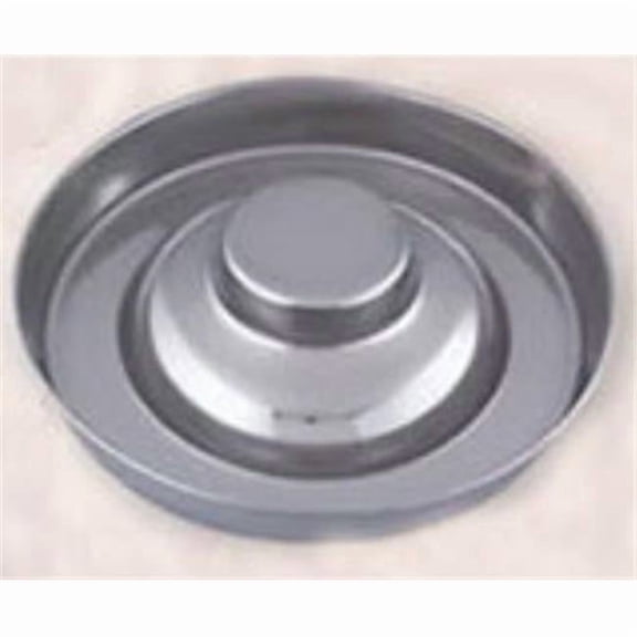 QT Dog SS0129 15'' Puppy Saucer Stainless Steel