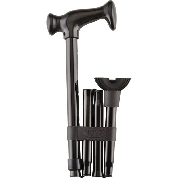 QT Folding Cane - Mahogany - 1 Each / Each - QT3033