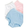 thumbnail image 1 of QT Intimates Combed Cotton Panties, 6-Pack 574-6PK, 1 of 3