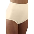 thumbnail image 1 of QT Intimates Full Coverage Basic Cotton Panties, 6-Pack 123-6PK, 1 of 3