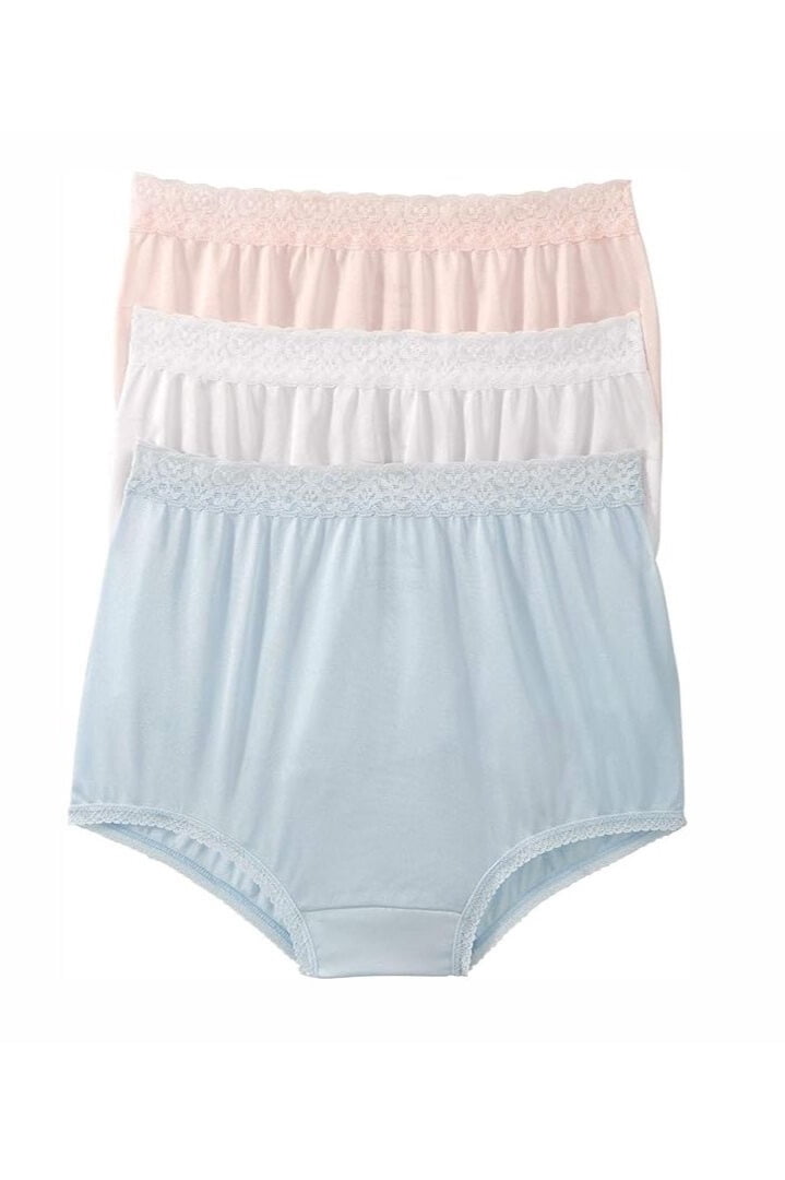 QT Intimates Full Coverage Nylon Panties, 6-Pack 1440-6PK - Walmart.com