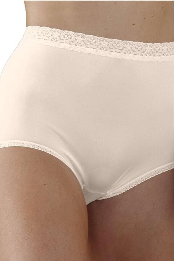 Full Coverage Nylon Panties, 6-Pack 1440-6PK