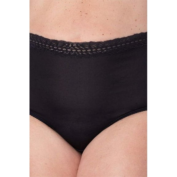 QT Intimates Leaf Lace Modern Brief, 3-Pack 44623-3PK