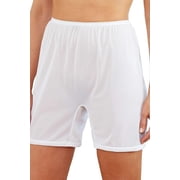 QT Intimates Long Leg Nylon Tricot Panties, 6-Pack 624N-6PK