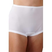 QT Intimates Nylon Cuff Leg Panties, 6-Pack 4047-6PK