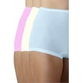 thumbnail image 1 of QT Intimates Nylon Cuff Leg Panties, 6-Pack 4047-6PK, 1 of 3
