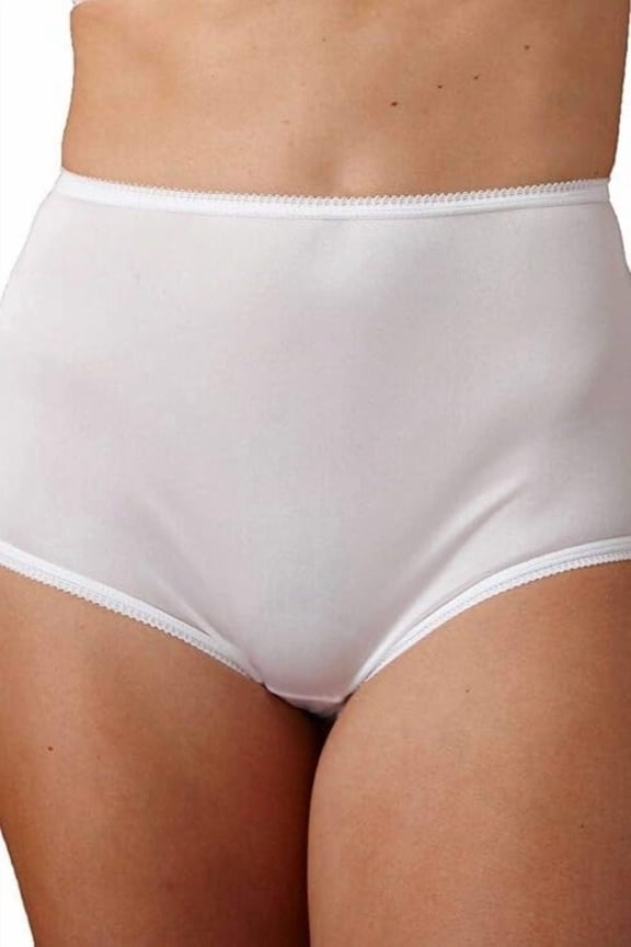 Nylon Tricot Panties, 6-Pack 129-6PK