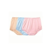 QT Intimates Nylon Tricot Panties, 6-Pack 129-6PK