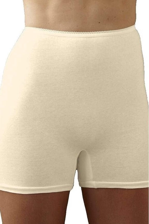 Straight Leg Cotton Panties, 6-Pack 126-6PK