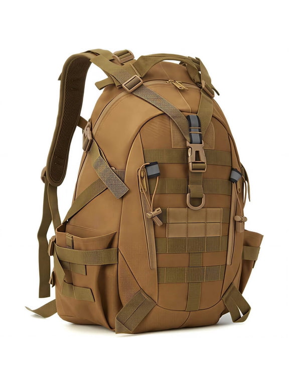 35L Molle Hiking Daypack Water Resistant Outdoor Camping Travel Work Backpack for Men Women