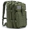 thumbnail image 1 of QT&QY 45L Military Tactical Backpacks For Men Camping Hiking Trekking Daypack Bug Out Bag Lage MOLLE 3 Day Assault Pack, 1 of 7