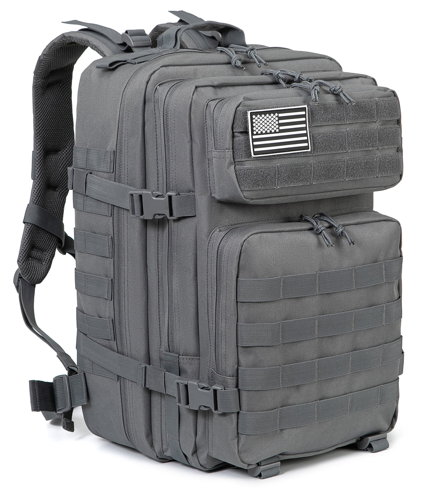 QT&QY 45L Military Tactical Backpacks Molle Army Assault Pack 3 Day Bug ...
