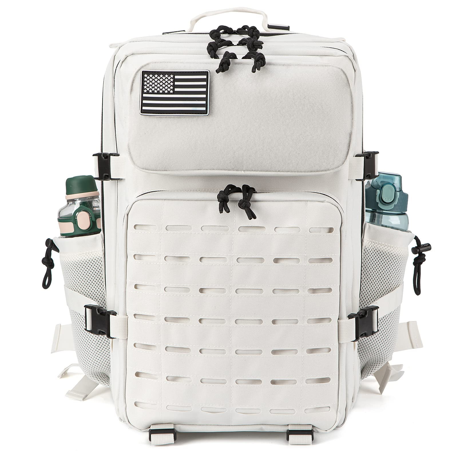 QT&QY 45L Outdoor Backpack for Men Crossfit Molle Hiking Daypack Travel Rucksack 3 Day Camping Pack