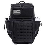 QT&QY 45L Outdoor Backpack for Men Crossfit Molle Hiking Daypack Travel Rucksack 3 Day Camping Pack