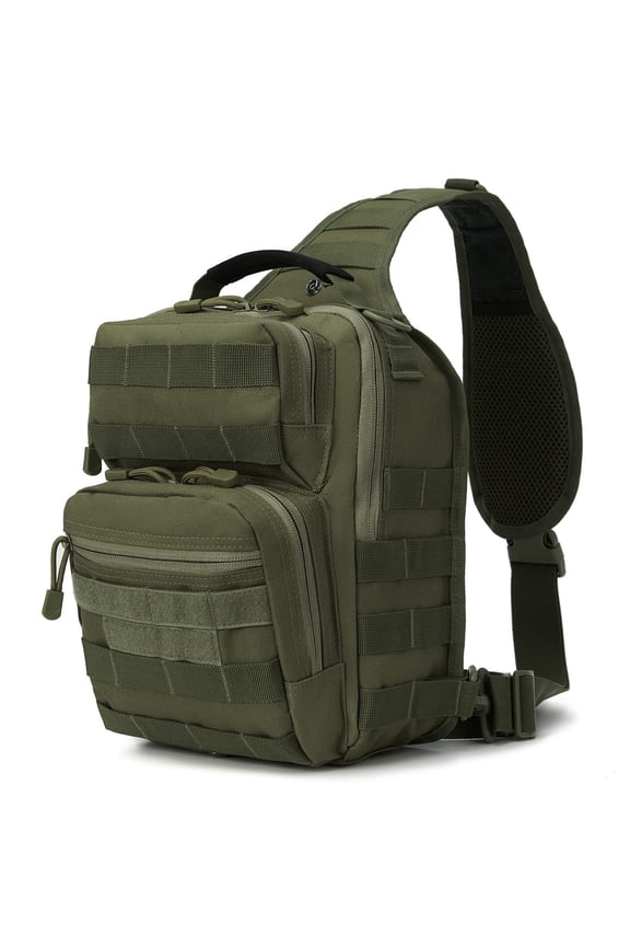 Tactical Sling Backpack HKing Outdoor Military Shoulder Backpack EDC Chest Pack for Men