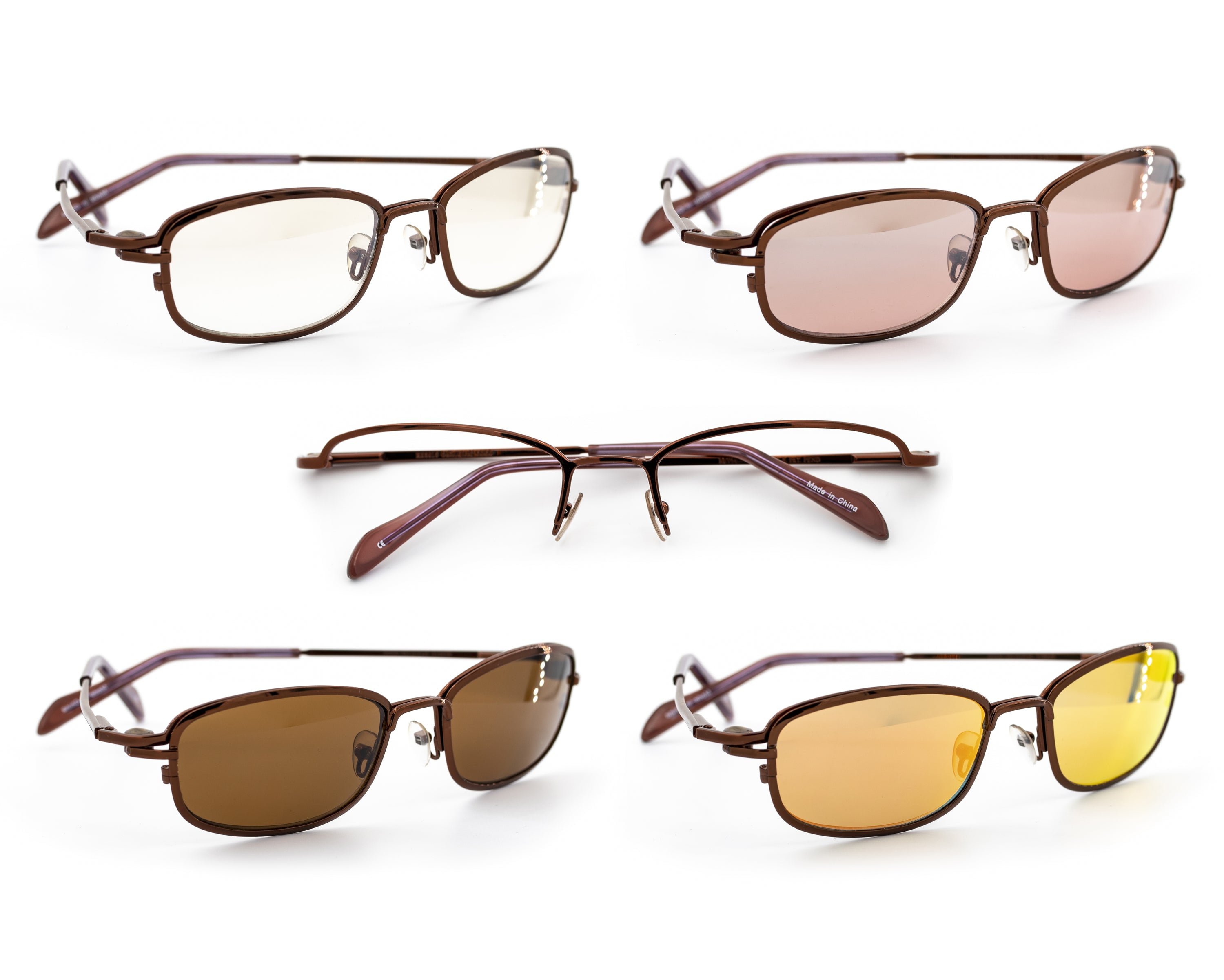 QT-SUN Spex Oval - Kit Pack - 1 Frame w/ 4 Fashionable 