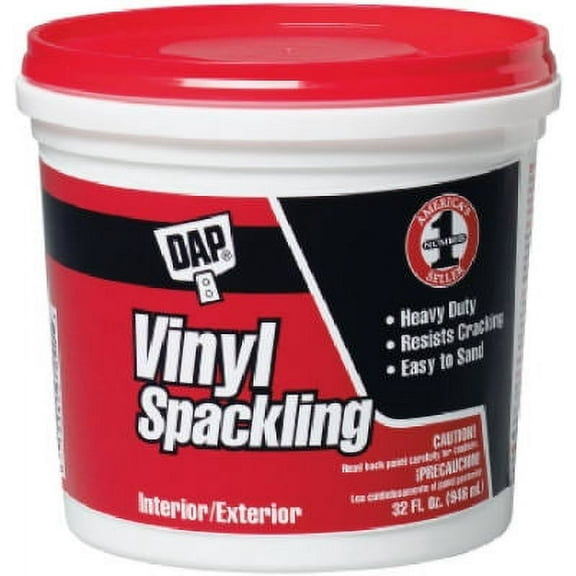 QT Vinyl Spackling Paste, Each