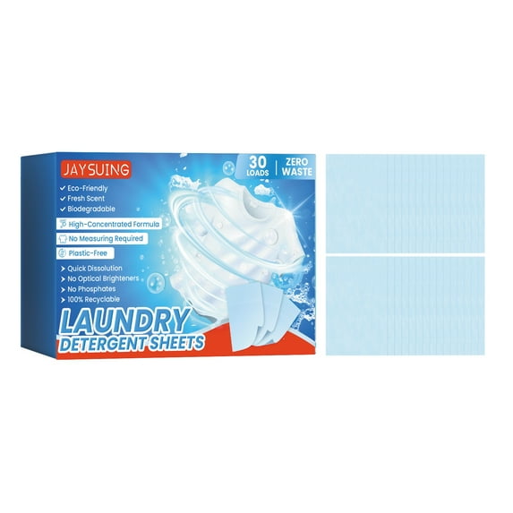 QTBIUQ 30 PCS Laundry Tablets, Laundry Detergent for Underwear and Clothes Tablets, Strong Decontamination Detergent Powder Tablets Multicolor
