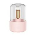 thumbnail image 1 of QTBIUQ Aromatherapy Diffuser Candle Aroma Diffuser Usb Desktop Candle Home Humidifier Comes With 10ml Essential Oil Pink, 1 of 5