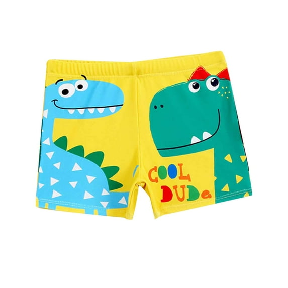 QTBIUQ Boys Swim Trunks Quick Dry Bathing Shorts Toddler Beach Swimsuit for Kids 2-8 Years
