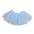 thumbnail image 1 of QTBIUQ Girls Tutu Skirt Ballet Skirt Tiered Summer Mesh Glitter Casual Elastic Waist Performance Dance Princess Skirt, 1 of 4