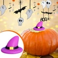 thumbnail image 1 of QTBIUQ Halloween Wizards Hat and Ghost Series Miniature Resin Ornaments, Pumpkin Ghosts for Garden Decor and Miniature Landscapes Displays E, 1 of 4