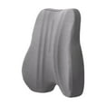 thumbnail image 1 of QTBIUQ Lumbar Support Pillow for Chair Back Support Pillow Couch Lumbar Pillow Car Office Chair Back Cushion for Lower Back Pain Memory Foam Back Rests for Desk Chair, Recliner, Car Seats Gray, 1 of 7