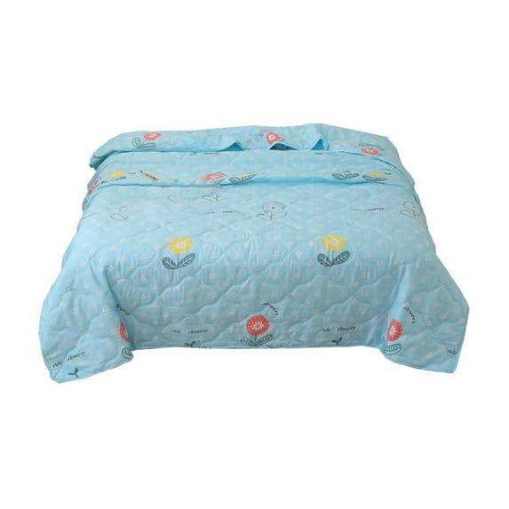 QTBIUQ Summer Quilt - Washed Cotton, Cool Quilt Core, Thin Summer Quilt Multicolor-A