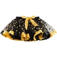 thumbnail image 1 of QTBIUQ Toddler Girls Tutu Skirt Polka Dot Summer Mesh Tiered Bow Casual Elastic Waist Dance Princess Skirt Bow Detail Skirt, 1 of 3