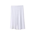 thumbnail image 1 of QTBIUQ Womens Lounge Shorts Elastic Waist Solid Color Comfortable Breathable Soft Stretchy Pajama Shorts Casual Home Wear, 1 of 5