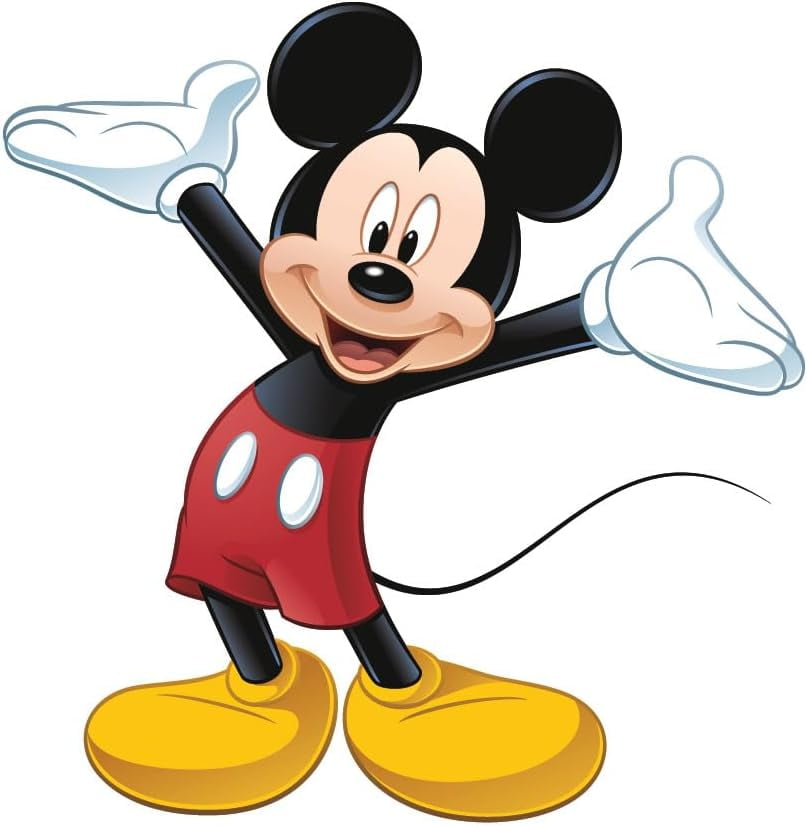 QTH Disney Mickeys Clubhouse Mickey Mouse Giant Wall Sticker