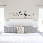 QTH Large Family Wall Decals for Living Room Decor Family Wall Decor Wall Stickers Decorations Home Art Bedroom Love Decals Quotes Word Some Call It Chaos We Call It Family