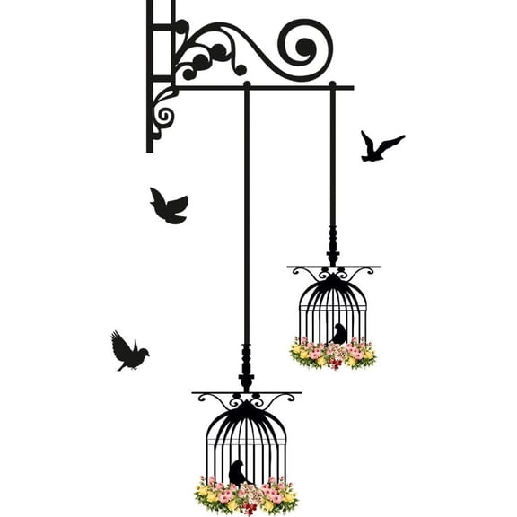 QTH Large Wall Sticker JUST Peel & Stick Size 50 or 60 cm Pack of 1 ( Code GS1346