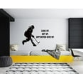 thumbnail image 1 of QTH Wall Sticker Decal Mural Home Decor Ice Hockey Wall Decal Hockey Player Wall Decal Hockey Stick Sports Hockey Quote Wall Decal Best Gift, 1 of 4