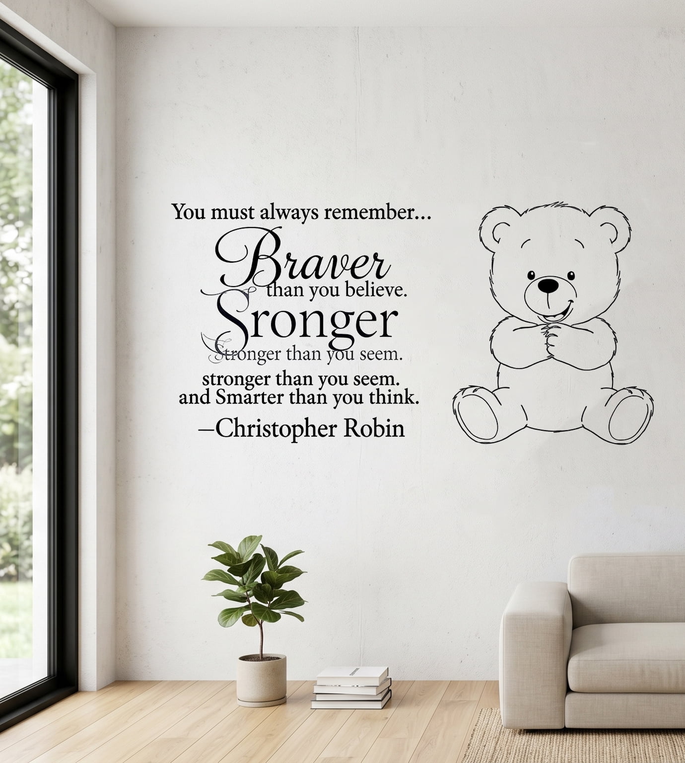 QTH Wall Vinyl Decals Decor Quote Stickers