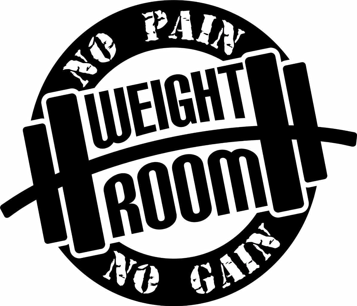 QTH Weight Room No Pain No Gain Quote- Motivation Workout Lifting Quote ...