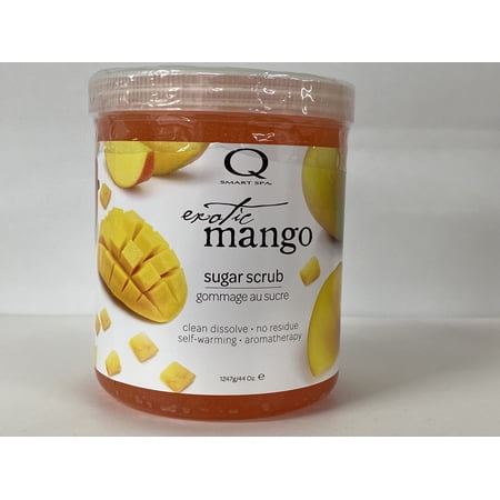 QTICA Smart Spa SUGAR SCRUB 44oz. exotic mango