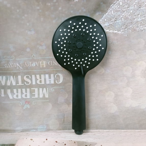 QTOCIO Bathroom Accessories, Large Panel Shower Head - High-Pressure Handheld Showerhead - High Pressure 5 Spray Modes Handheld Shower Head,