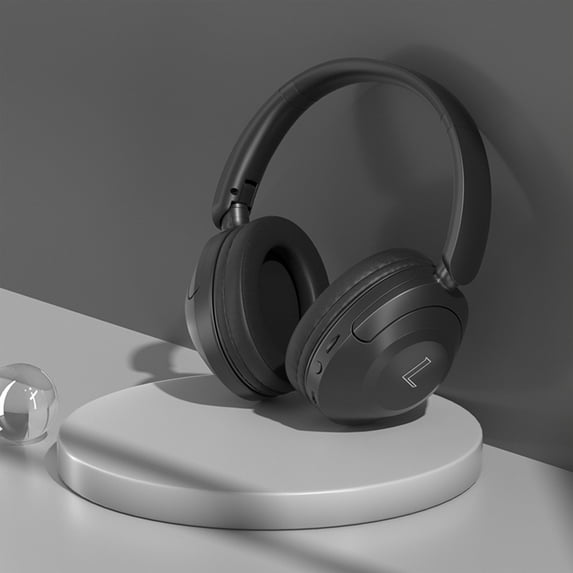 QTOCIO Bluetooth Headphones, Bluetooth Headset With Microphone Wireless Headset With Mic Bluetooth 5.3 Headset 10 Hrs Working Time Noise Cancelling Bluetooth Headset