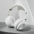 thumbnail image 1 of QTOCIO Bluetooth Headphones Headset Plug In Cable Bluetooth Heavy Bass Intelligent Noise Reduction HiFi Speaker Super Long Life Inductive 0 Delay, 1 of 5