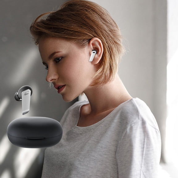 QTOCIO Bluetooth Headphones, In-ear Wireless Bluetooth Headset Gaming Computer Cell Phone Universal Noise-canceling Bluetooth Headset