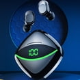thumbnail image 1 of QTOCIO Bluetooth Headphones, Wireless Earbuds Bluetooth 5.3 In Ear Headphones Built-in Microphone IPX4 Immersive Premium Sound Headset With Charging Case, 1 of 5