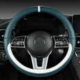 thumbnail image 1 of QTOCIO Car Accessories, Car Steering Wheel Cover Protector Without Inner Ring Non-slip Bottom Cloth Four Seasons General Purpose Handle Set Spelling Color, 1 of 5
