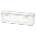 thumbnail image 1 of QTOCIO Organization And Storage, Extra Large Capacity Plastic Pencil Box Stackable Translucent Clear Pencil Box Office Supplies Storage Organizer Box, 1 of 5